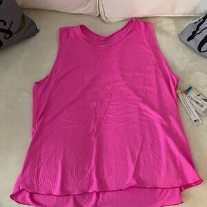 Women's Pink Sleeveless Top
